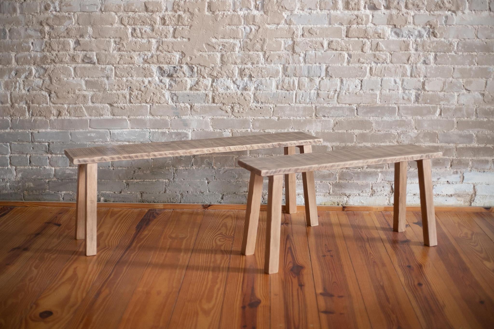 Hickory Bed Bench